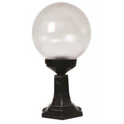 Modi Lighting BSU-68160-BSY-M2-K Siyah Boyalı Dış Mekan Aydınlatma E27 ABS Akrilik Cam 25cm