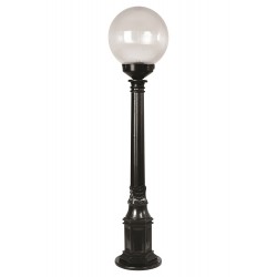 Modi Lighting BSU-68160-BSY-M4-B Siyah Boyalı Dış Mekan Aydınlatma E27 ABS Akrilik Cam 25cm