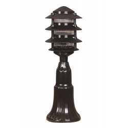 Modi Lighting BSU-68173-BSY-K Siyah Boyalı Dış Mekan Aydınlatma E27 ABS Polikarbon Cam 16cm