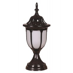 Modi Lighting BSU-68178-BSY Siyah Boyalı Dış Mekan Aydınlatma E27 ABS Polikarbon Cam 16cm