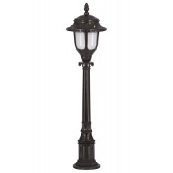 Modi Lighting BSU-68180-BSY-B Siyah Boyalı Dış Mekan Aydınlatma E27 ABS Polikarbon Cam 25cm