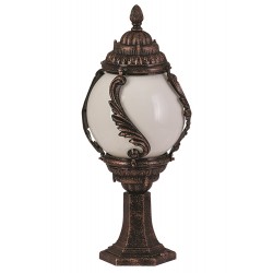 Modi Lighting BSU-68182-BKR-M1-K Kahverengi Boyalı Dış Mekan Aydınlatma E27 ABS Akrilik Cam 30cm