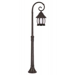 Modi Lighting BSU-68184-BSY-M1-B Siyah Boyalı Dış Mekan Aydınlatma E27 Aluminyum ABS Polikarbon Cam 30x20cm