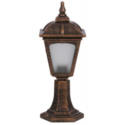Modi Lighting BSU-68185-BKR-K Kahverengi Boyalı Dış Mekan Aydınlatma E27 ABS Polikarbon Cam 20cm