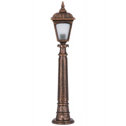 Modi Lighting BSU-68185-BKR-M1-B Kahverengi Boyalı Dış Mekan Aydınlatma E27 ABS Polikarbon Cam 20cm