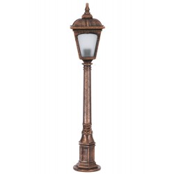 Modi Lighting BSU-68185-BKR-M2-B Kahverengi Boyalı Dış Mekan Aydınlatma E27 ABS Polikarbon Cam 20cm