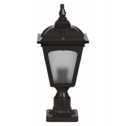 Modi Lighting BSU-68185-BSY-K Siyah Boyalı Dış Mekan Aydınlatma E27 ABS Polikarbon Cam 20cm