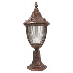 Modi Lighting BSU-68186-BKR-M1-K Kahverengi Boyalı Dış Mekan Aydınlatma E27 ABS Polikarbon Cam 30cm