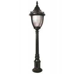 Modi Lighting BSU-68186-BSY-M1-B Siyah Boyalı Dış Mekan Aydınlatma E27 ABS Polikarbon Cam 30cm