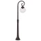 Modi Lighting BSU-68187-1BSY-M1-B Siyah Boyalı Dış Mekan Aydınlatma E27 Aluminyum ABS Akrilik Cam 35cm