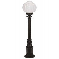 Modi Lighting BSU-68187-1BSY-M2-KOP Siyah Boyalı Dış Mekan Aydınlatma E27 Aluminyum ABS Akrilik Cam 23cm