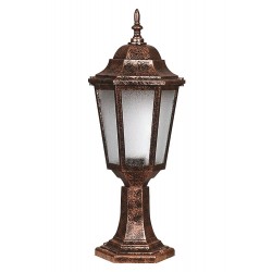 Modi Lighting BSU-68188-BKR-K Kahverengi Boyalı Dış Mekan Aydınlatma E27 ABS Polikarbon Cam 23cm