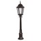 Modi Lighting BSU-68188-BSY-B Siyah Boyalı Dış Mekan Aydınlatma E27 Çelik Boru ABS Polikarbon Cam 23cm