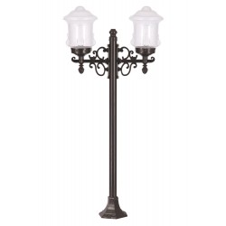 Modi Lighting BSU-68189-2BSY-M2 Siyah Boyalı Dış Mekan Aydınlatma E27 ABS Akrilik Cam 56x20cm