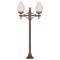 Modi Lighting BSU-68191-2BKR Kahverengi Boyalı Dış Mekan Aydınlatma E27 Metal ABS Akrilik Cam 15x15cm