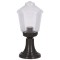 Modi Lighting BSU-68197-1BSY-K Siyah Boyalı Dış Mekan Aydınlatma E27 ABS Akrilik Cam 20cm