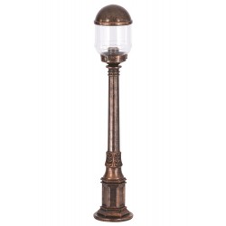Modi Lighting BSU-68198-1BKR-B Kahverengi Boyalı Dış Mekan Aydınlatma E27 ABS Akrilik Cam 17cm