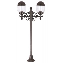 Modi Lighting BSU-68198-2BSY Siyah Boyalı Dış Mekan Aydınlatma E27 Metal ABS Akrilik Cam 55x17cm