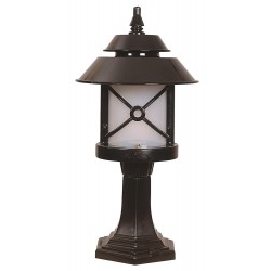 Modi Lighting BSU-68199-BSY-K Siyah Boyalı Dış Mekan Aydınlatma E27 ABS Polikarbon Cam 26cm