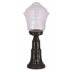 Modi Lighting BSU-68201-BSY-M1-K Siyah Boyalı Dış Mekan Aydınlatma E27 ABS Akrilik Cam 22cm
