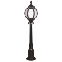 Modi Lighting BSU-68203-BSY-BOP Siyah Boyalı Dış Mekan Aydınlatma E27 ABS Akrilik Cam 26cm