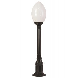 Modi Lighting BSU-68204-BSY-M1-B Siyah Boyalı Dış Mekan Aydınlatma E27 ABS Akrilik Cam 20cm