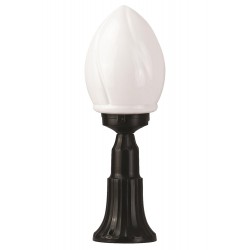 Modi Lighting BSU-68204-BSY-M1-K Siyah Boyalı Dış Mekan Aydınlatma E27 ABS Akrilik Cam 20cm