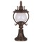Modi Lighting BSU-68205-BKR-K Kahverengi Boyalı Dış Mekan Aydınlatma E27 ABS Akrilik Cam 25cm