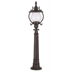 Modi Lighting BSU-68205-BSY-B Siyah Boyalı Dış Mekan Aydınlatma E27 ABS Akrilik Cam 25cm