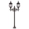 Modi Lighting BSU-68208-2BSY-M2 Siyah Boyalı Dış Mekan Aydınlatma E27 Aluminyum ABS Polikarbon Cam 55x18cm