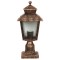 Modi Lighting BSU-68213-BKR-K Kahverengi Boyalı Dış Mekan Aydınlatma E27 ABS Polikarbon Cam 18cm