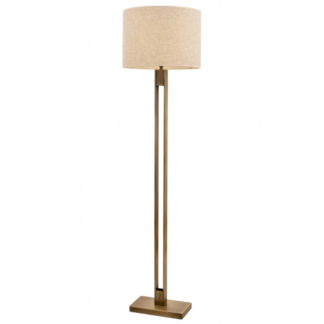 Modi Lighting Mod-9108-1E Eskitme Kaplama Lambader E27 Metal Kumaş 40cm