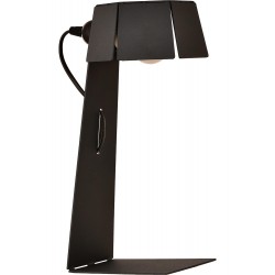 AVONNI ML-34002-BSY Siyah Boyalı Masa Lambası E27 Metal 13x15cm