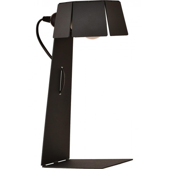 AVONNI ML-34002-BSY Siyah Boyalı Masa Lambası E27 Metal 13x15cm