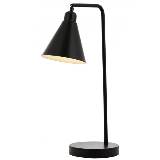 AVONNI ML-62077-02 Siyah Boyalı Masa Lambası E27 Metal 32x16cm