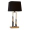 Modi Lighting MOD-9125-1BSA Eskltme Boyalı Masa Lambası E27 Metal Kumaş 22x22cm