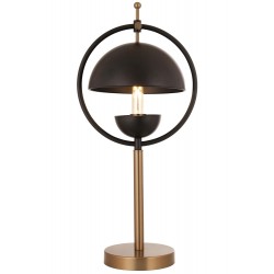 AVONNI ML-9139-1BSY Eskitme/Siyah Kaplama/Boya Masa Lambası E27 Metal 25cm